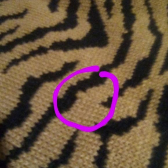 Kathy Lee Collection Animal Print XL Long Sleeve Sweater - Picture 8 of 9